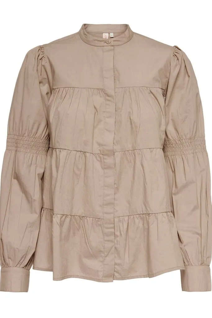 ONLJohane Katy Skjorte - Beige