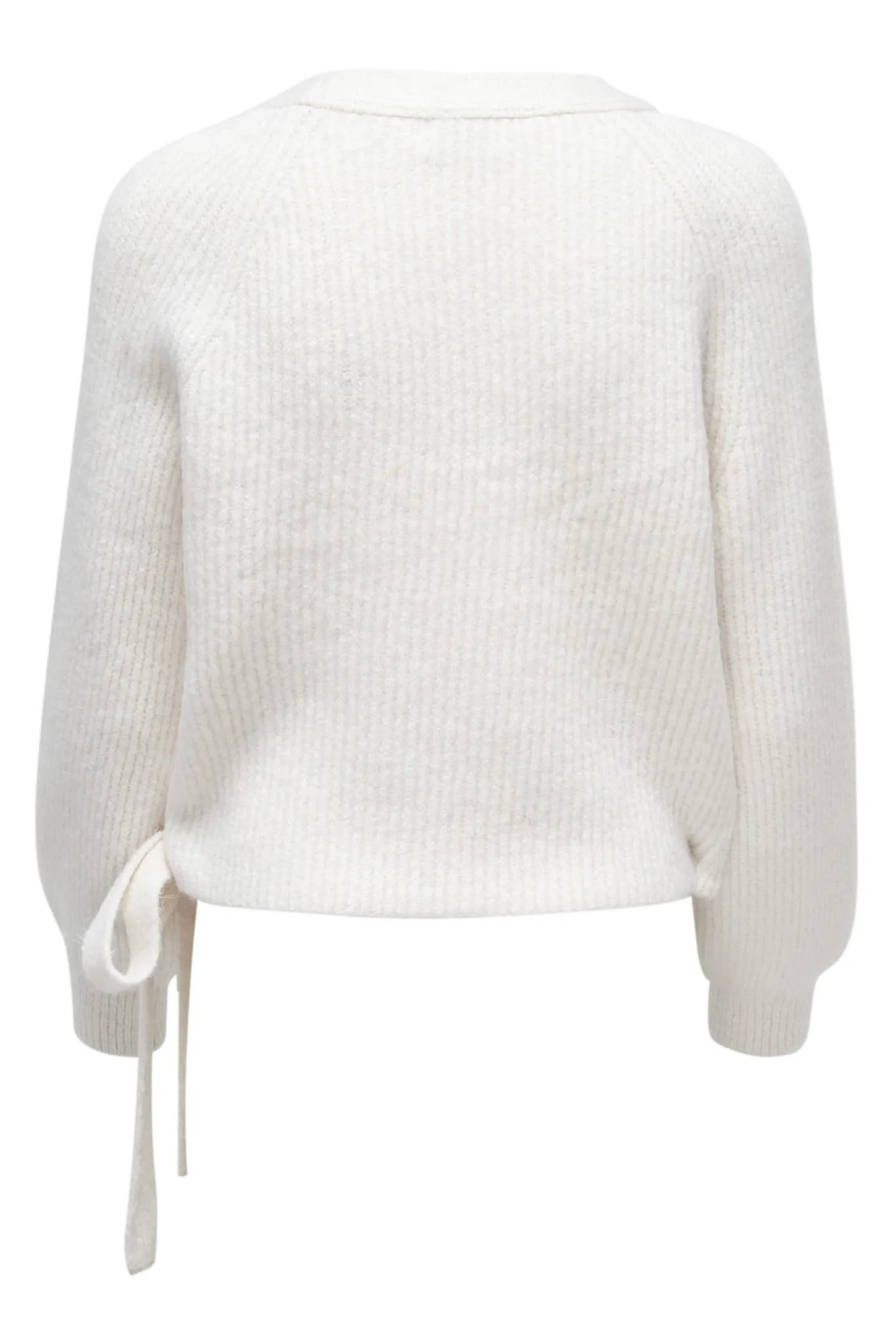 ONLMia Slå Om Cardigan - Hvid