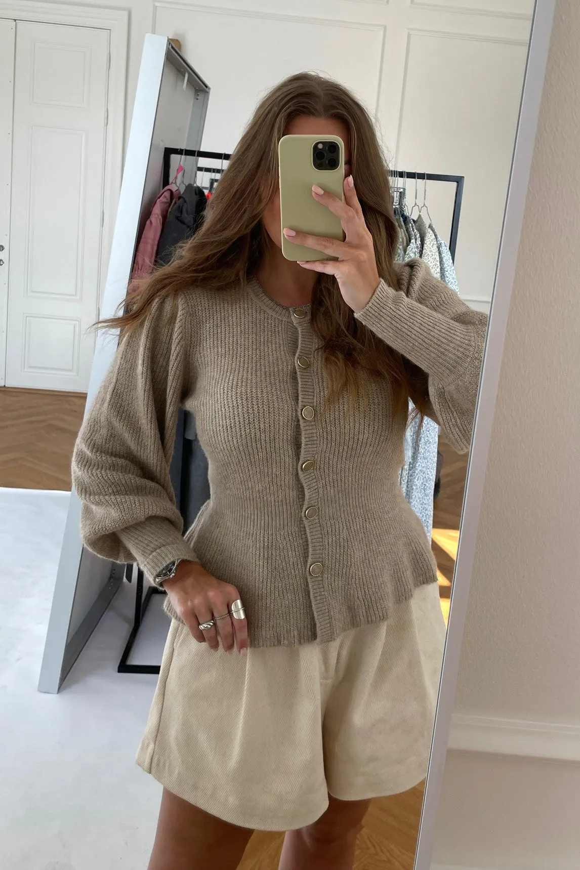 ONLRio Life Cardigan - Beige