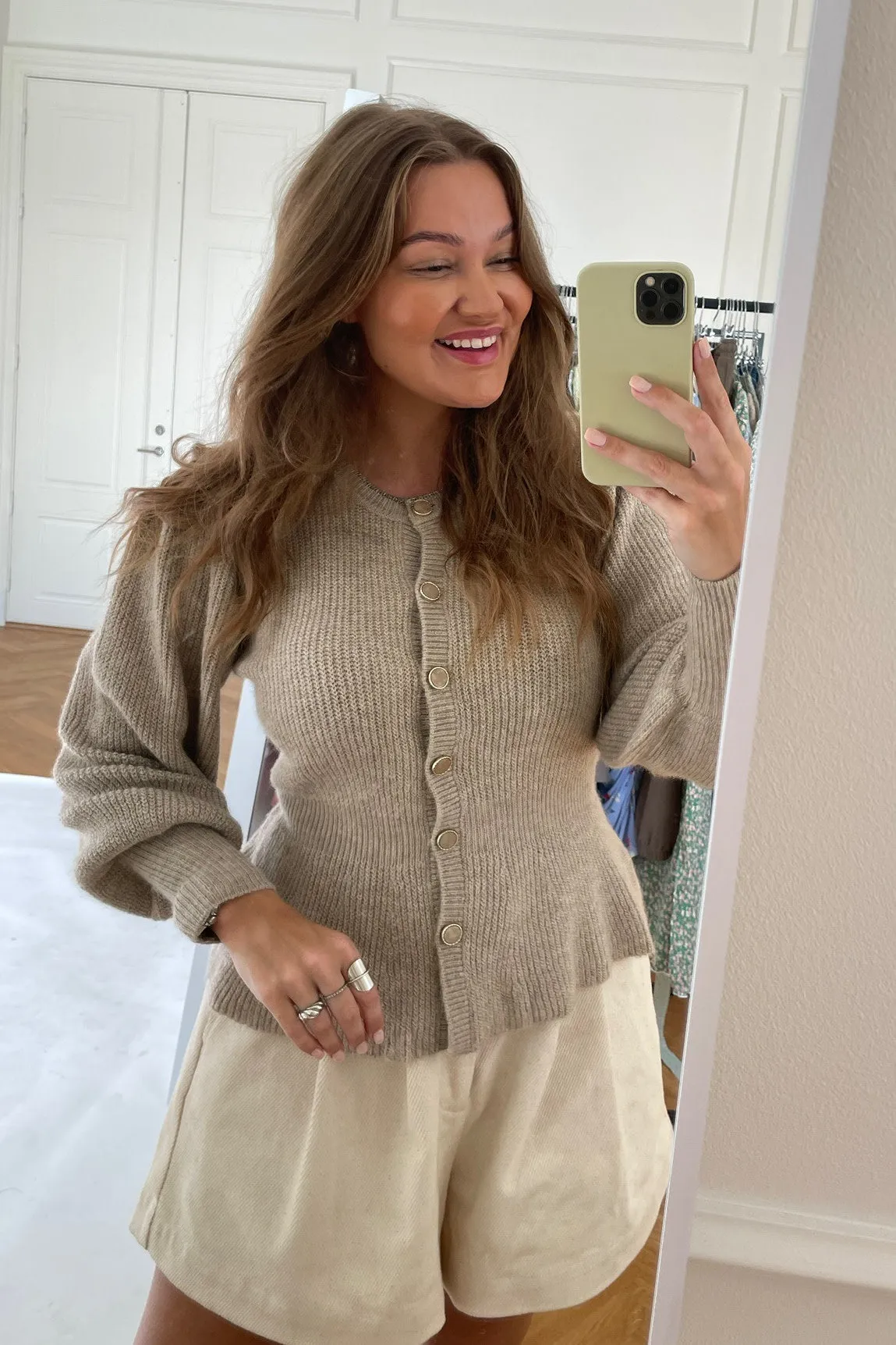 ONLRio Life Cardigan - Beige