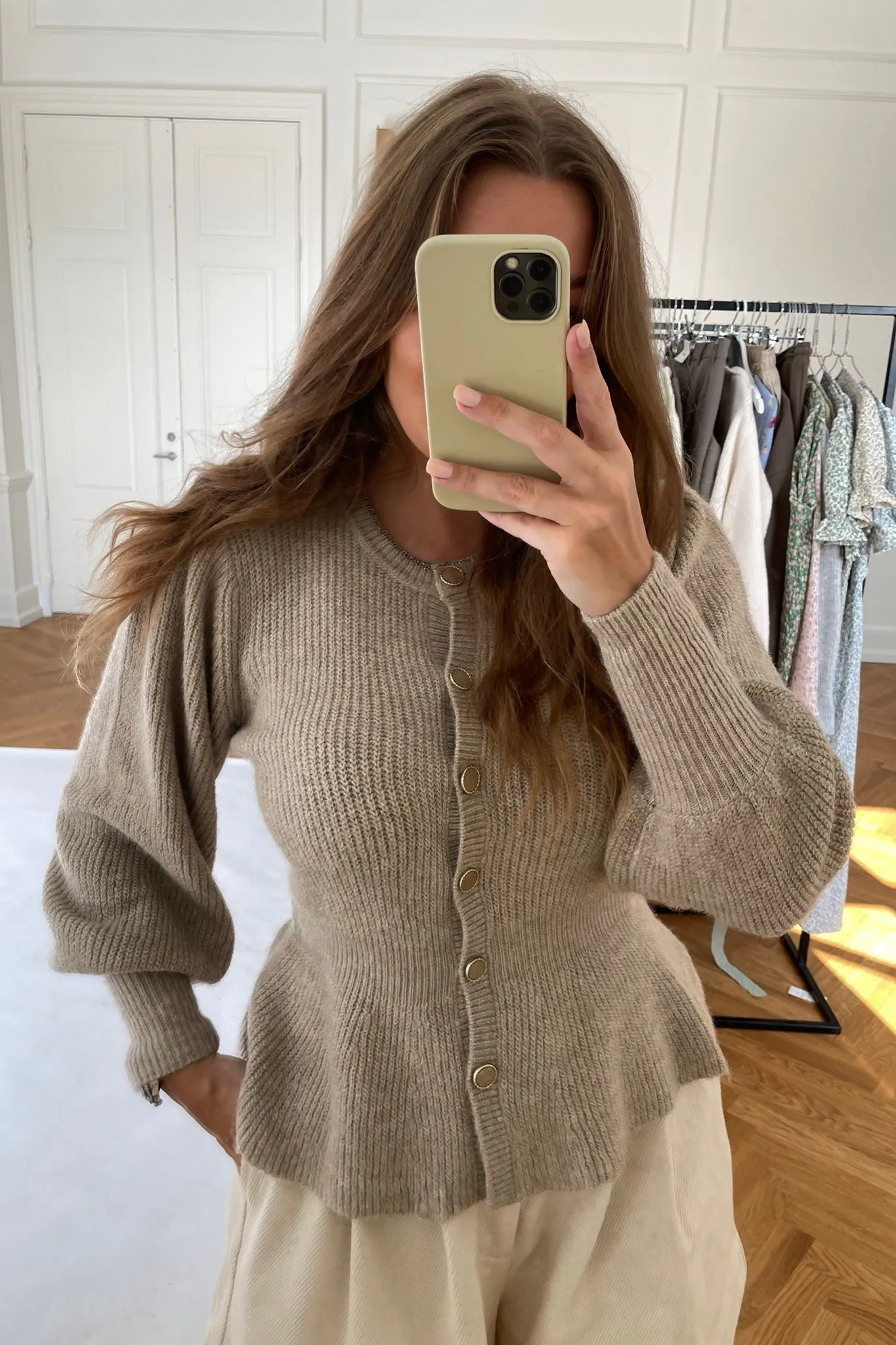 ONLRio Life Cardigan - Beige