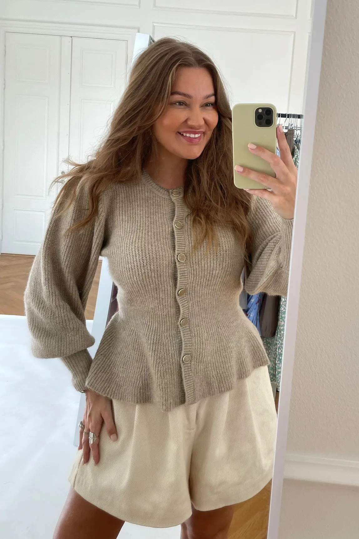 ONLRio Life Cardigan - Beige