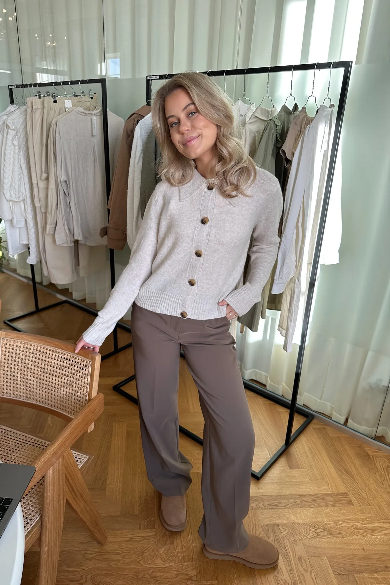 ONLRonja Cardigan - Beige