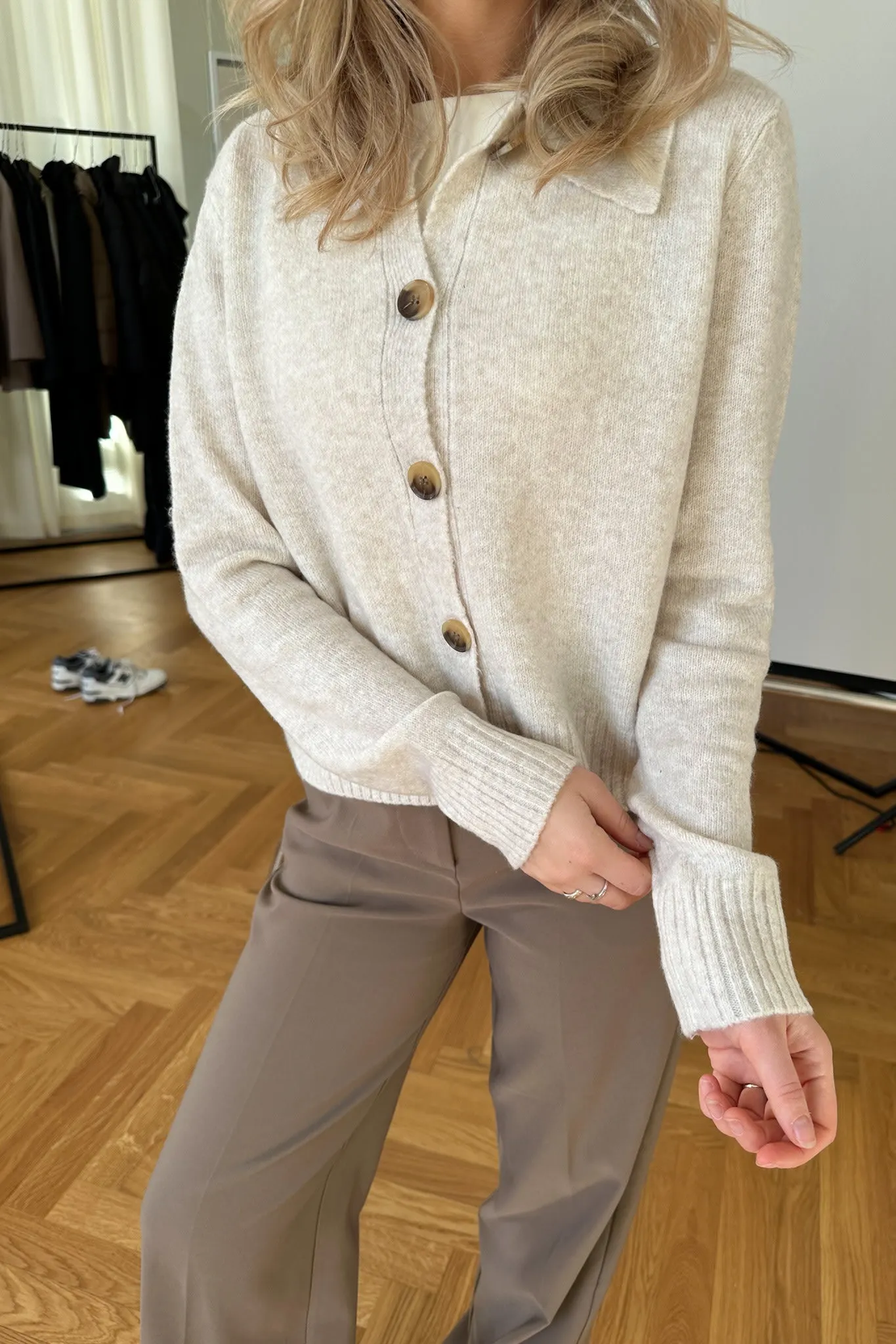 ONLRonja Cardigan - Beige