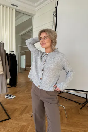 ONLRonja Cardigan - Lysegrå