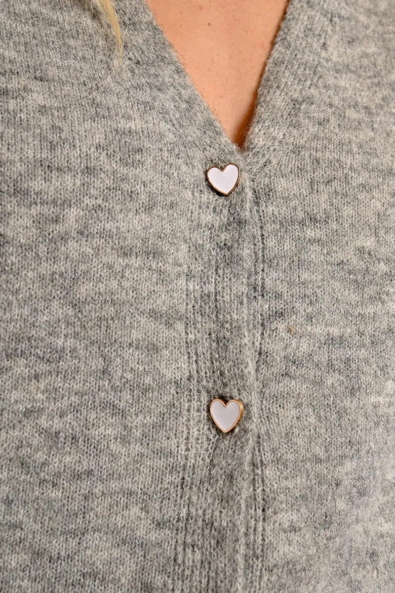 OPENWORK KNIT VEST