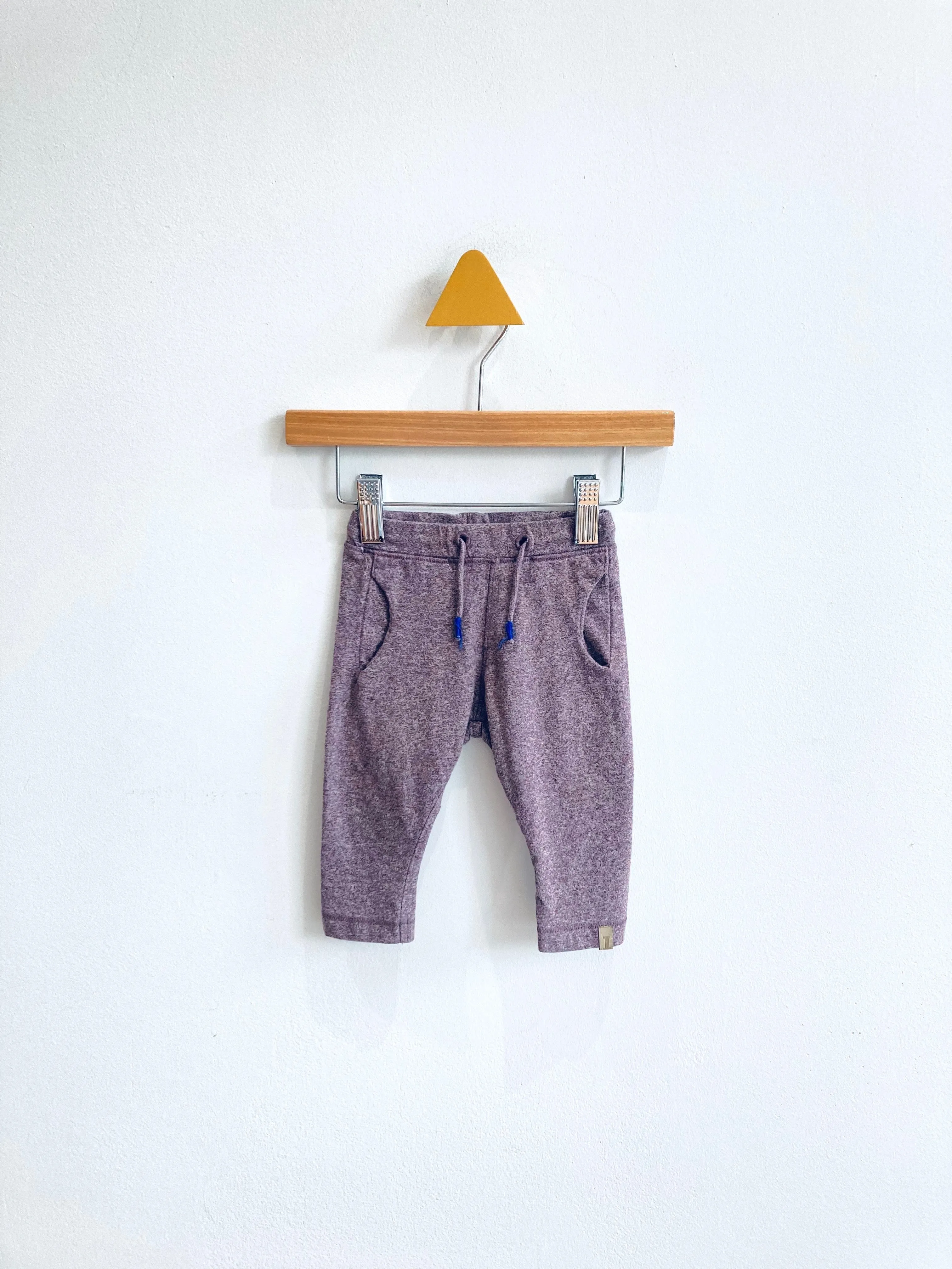 Organic Cotton Pocket Pants // 3-6M
