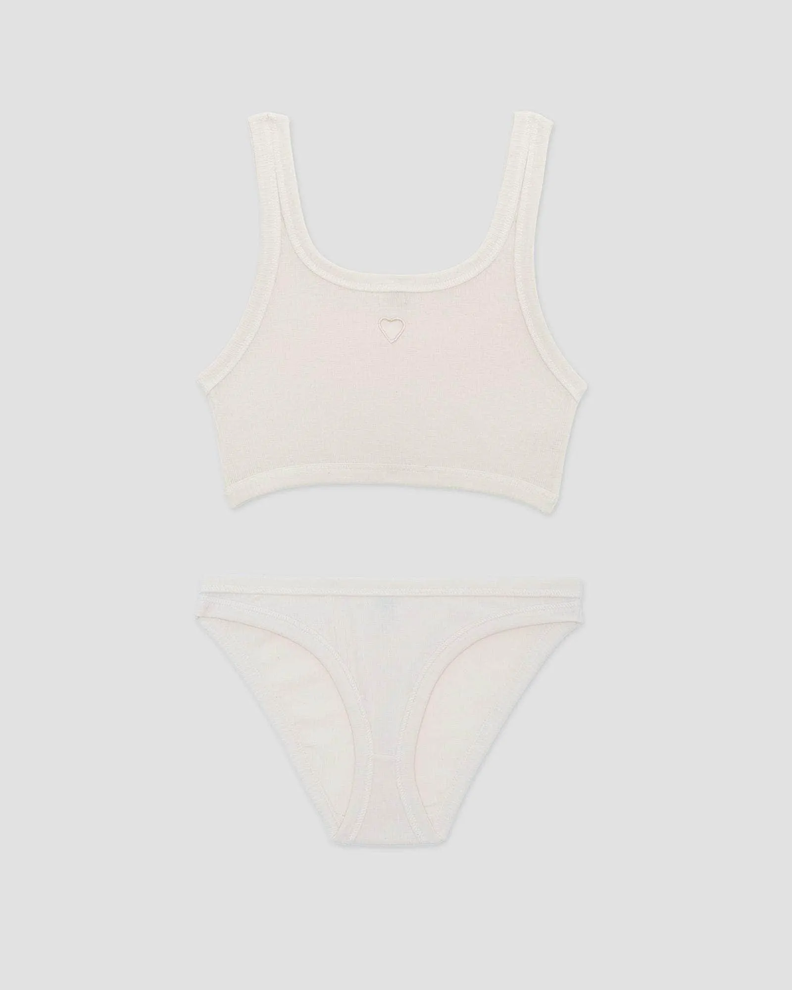Pack - Heart Bra & Heart Bell Pants
