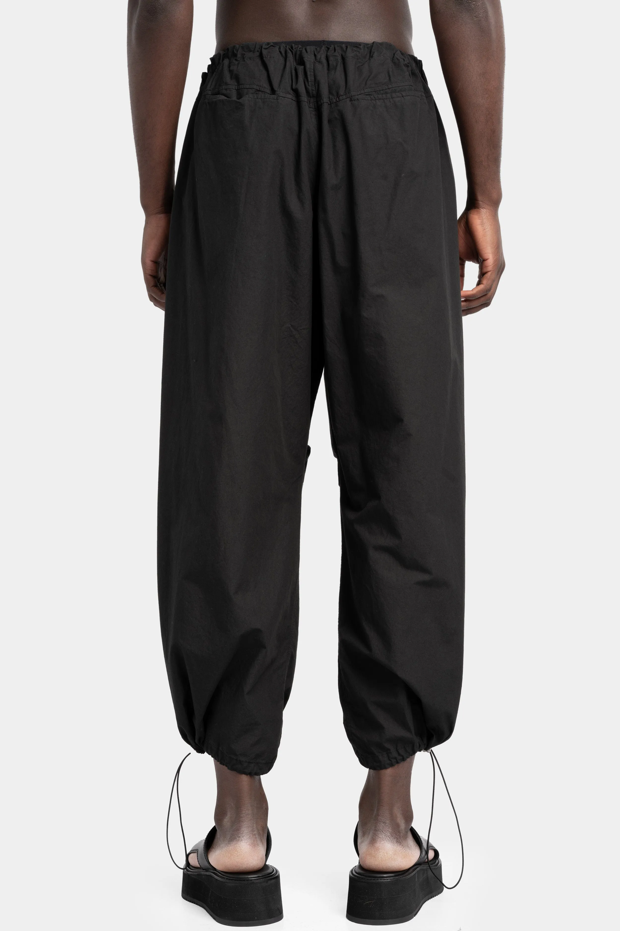 Parachute pants, Black