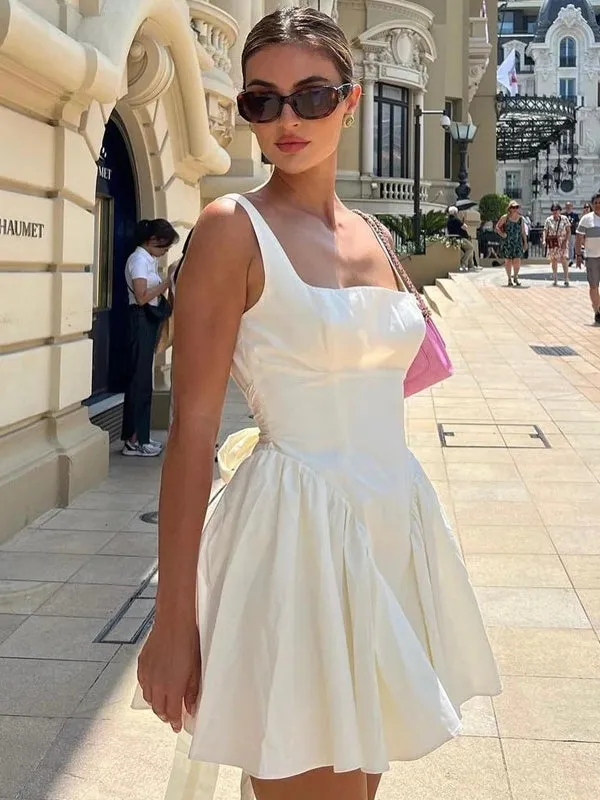 Party Dresses Mini White Night Date Dress