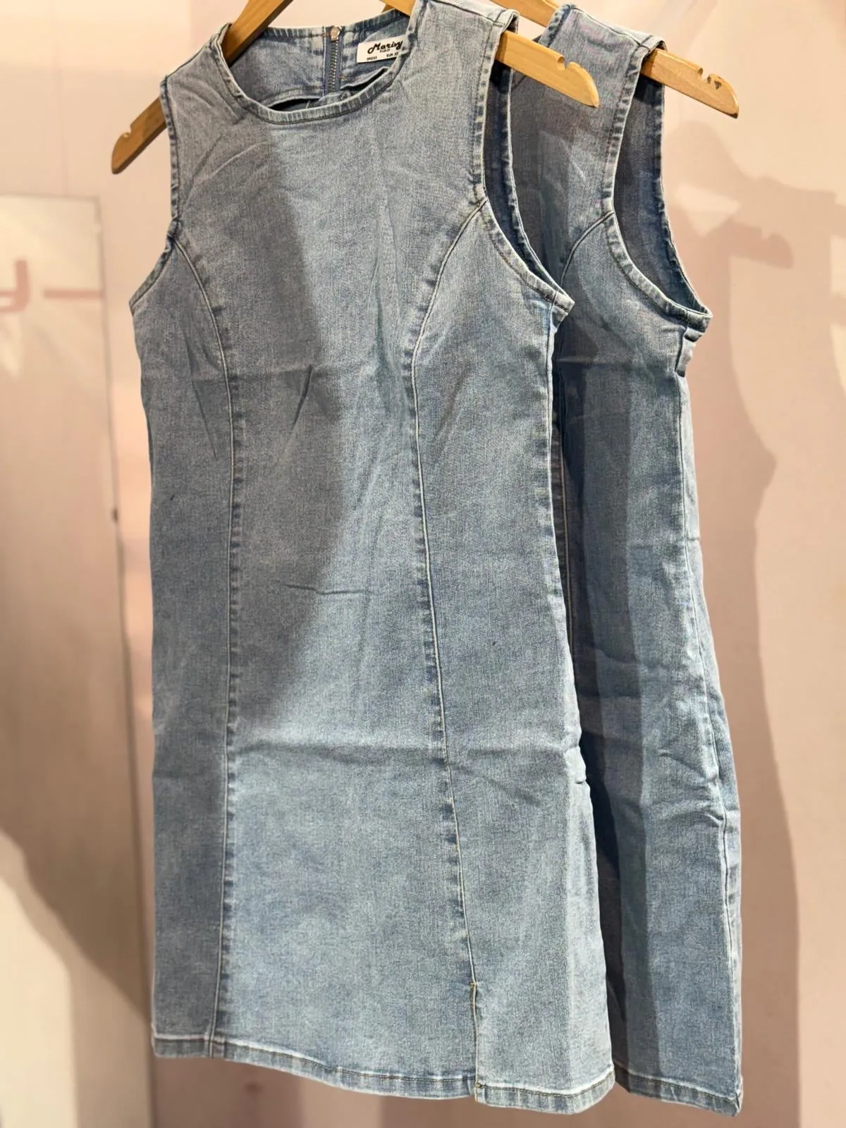 Patsy Denim Shift Dress