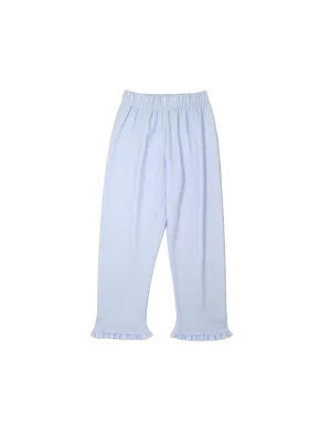 Perfect Match Pant - Blue Minigingham