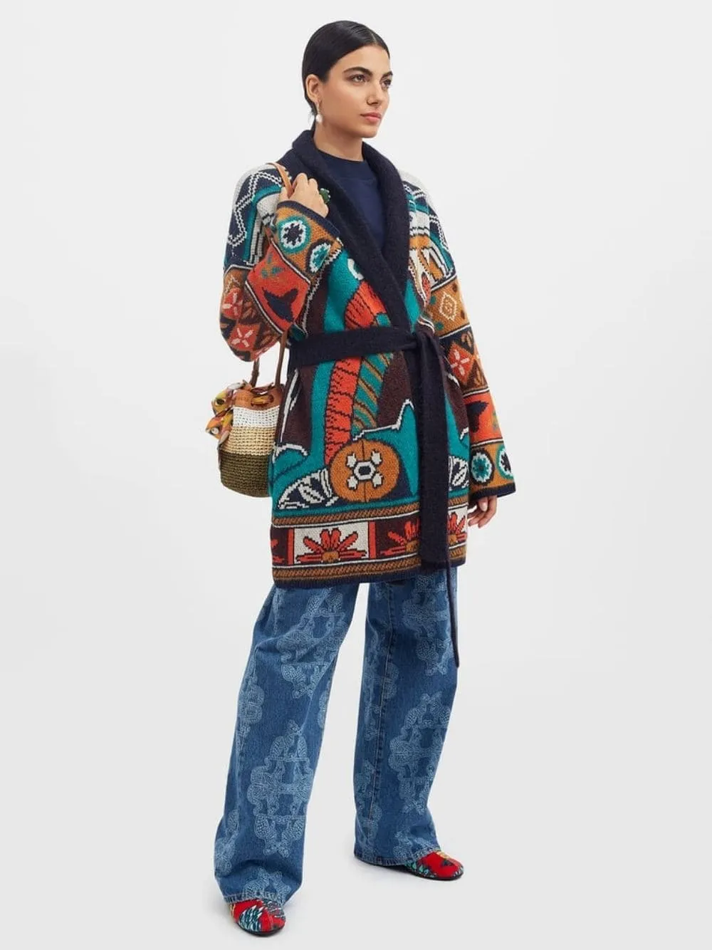 Philae Placée Wool Cardigan