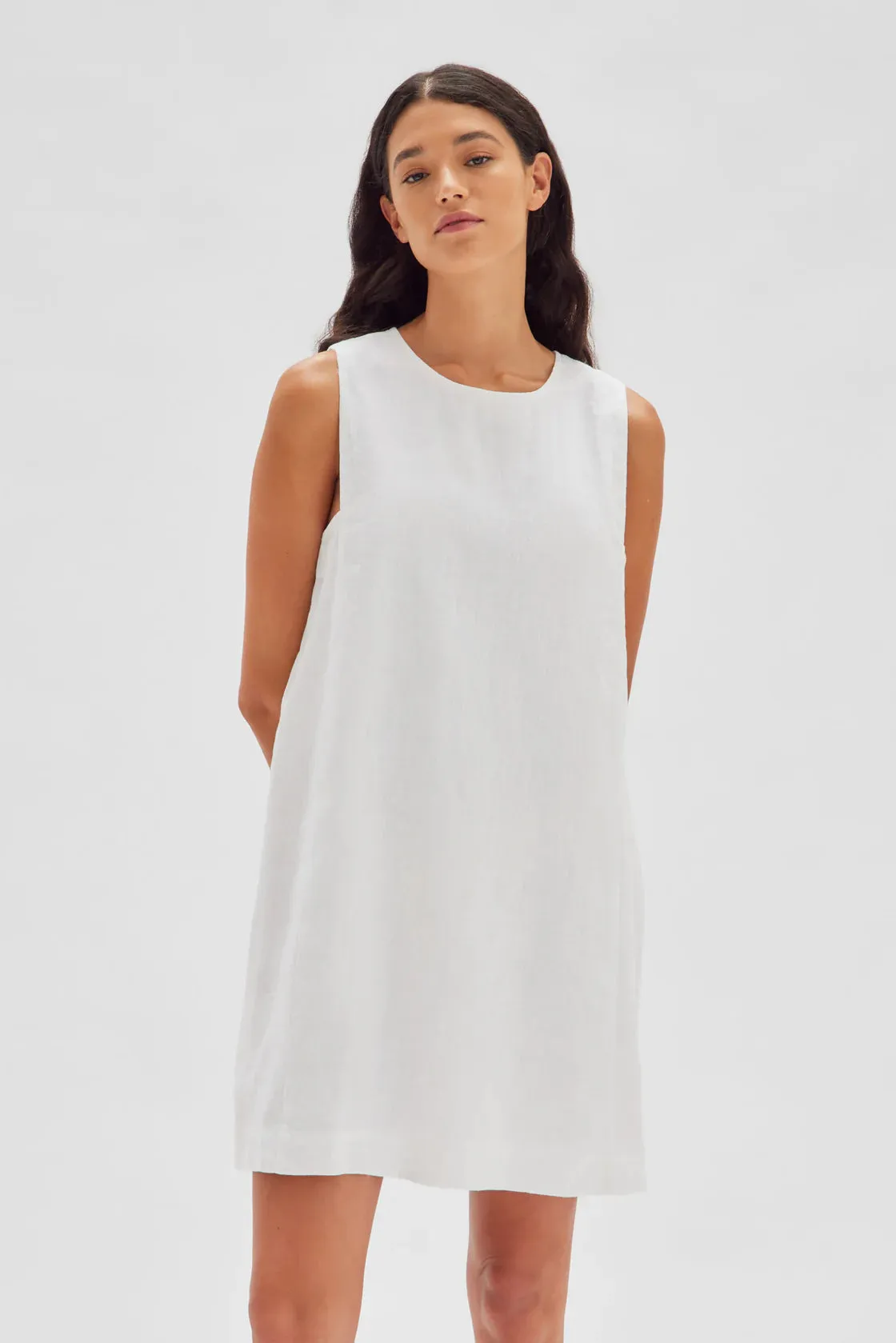 Piper Dress White