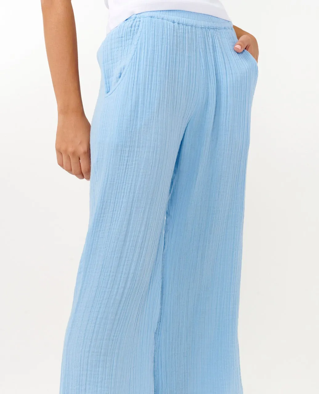 PREMIUM SURF BEACH PANT - MID BLUE