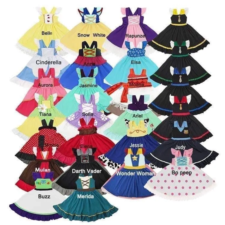 Princess Dresses 4th Column