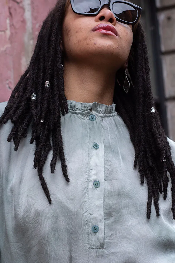 Project AJ117 Rosita Sage Blouse
