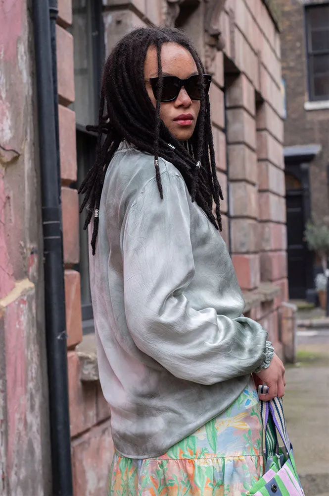 Project AJ117 Rosita Sage Blouse