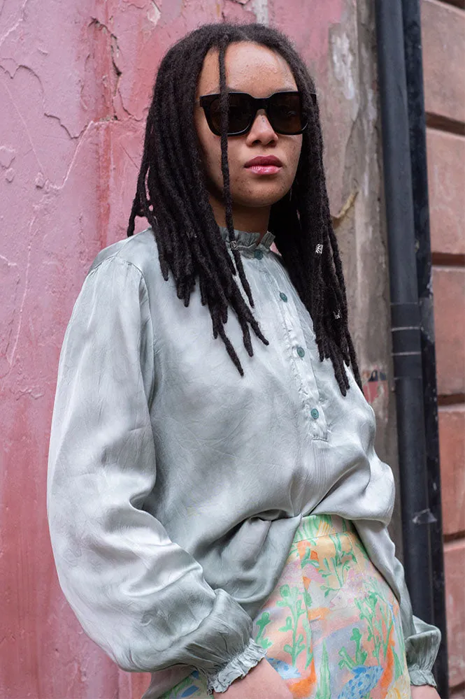 Project AJ117 Rosita Sage Blouse