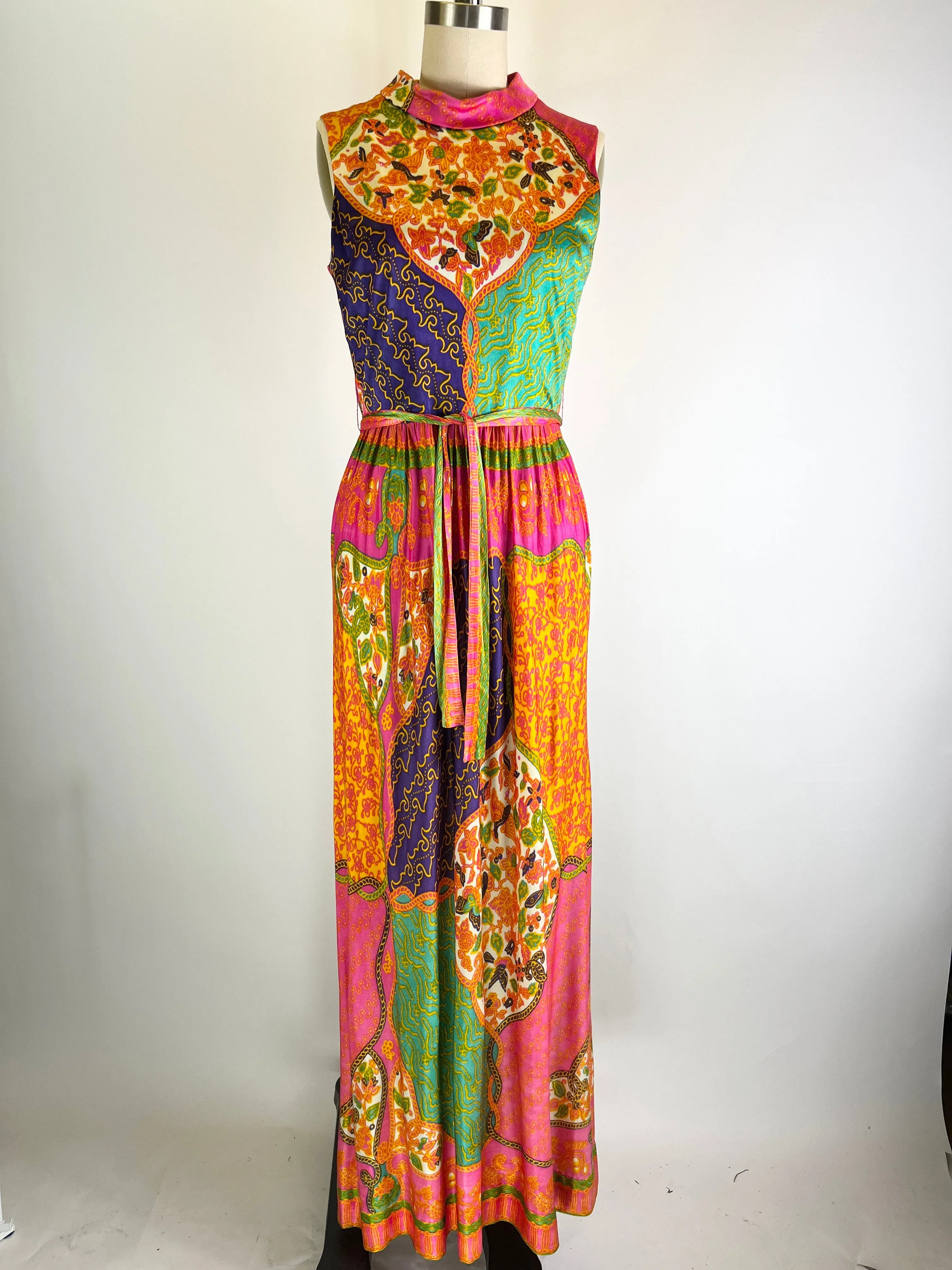 Psychedelic Print Dress