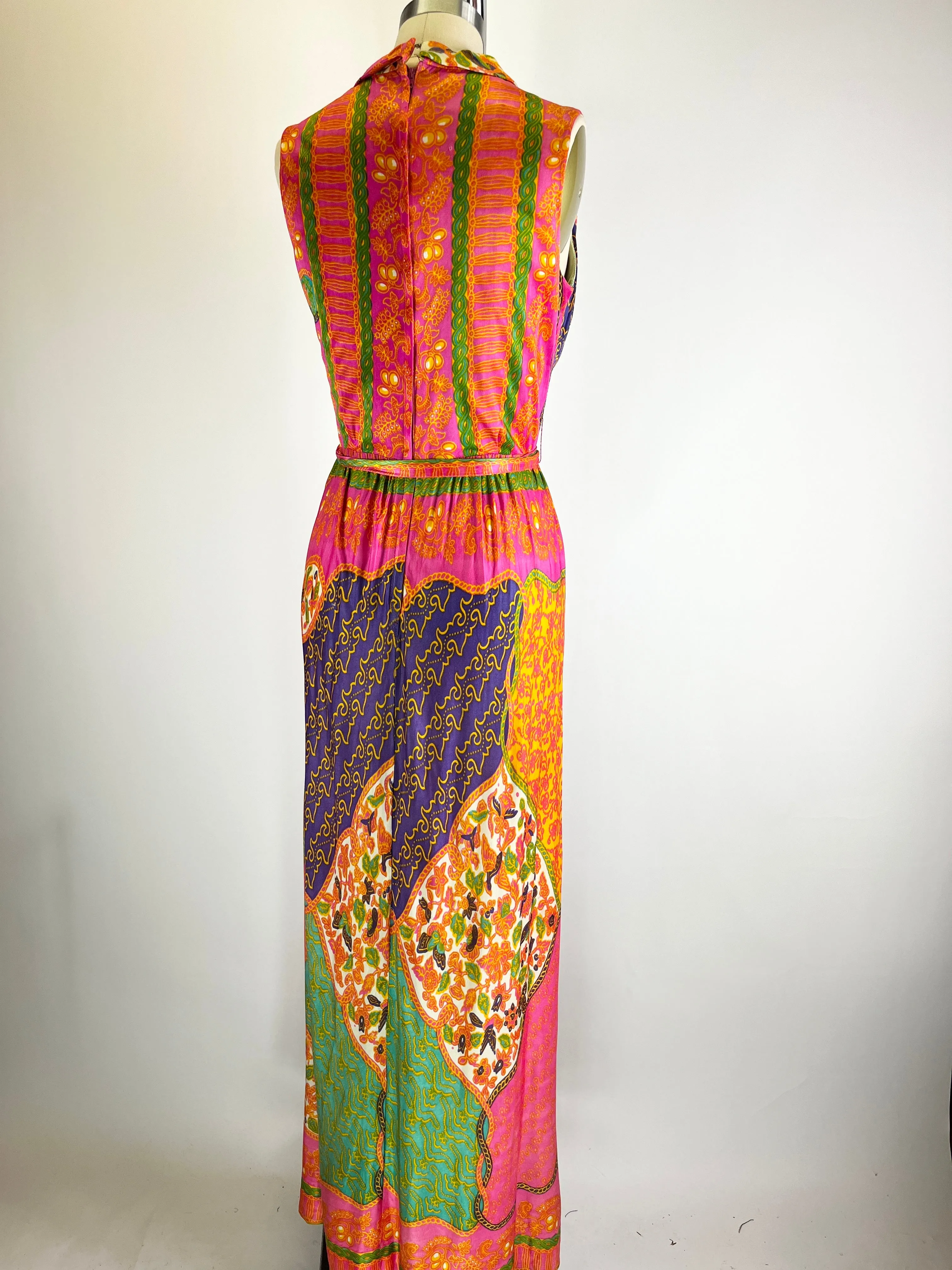 Psychedelic Print Dress