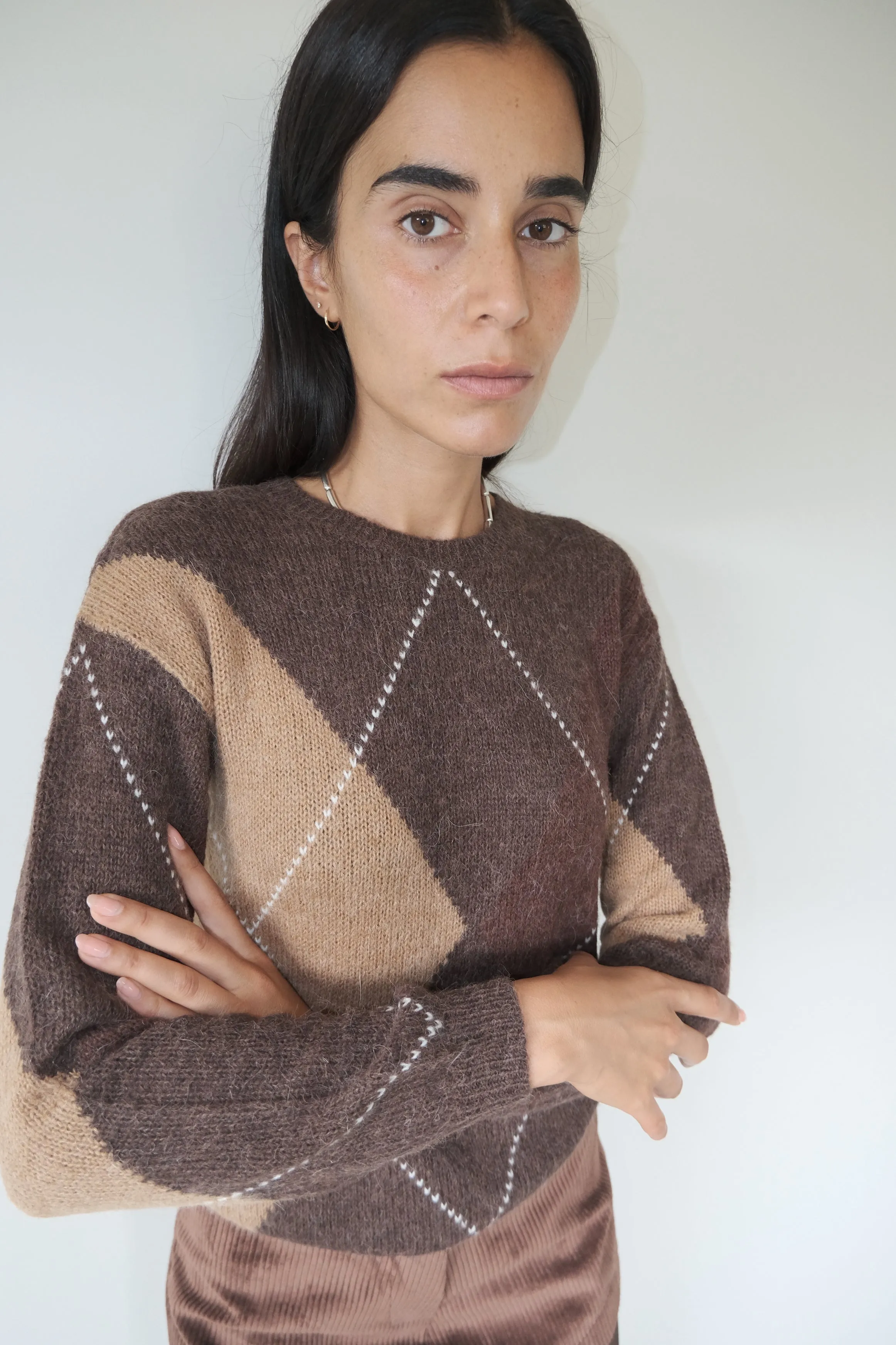 pull losange burli