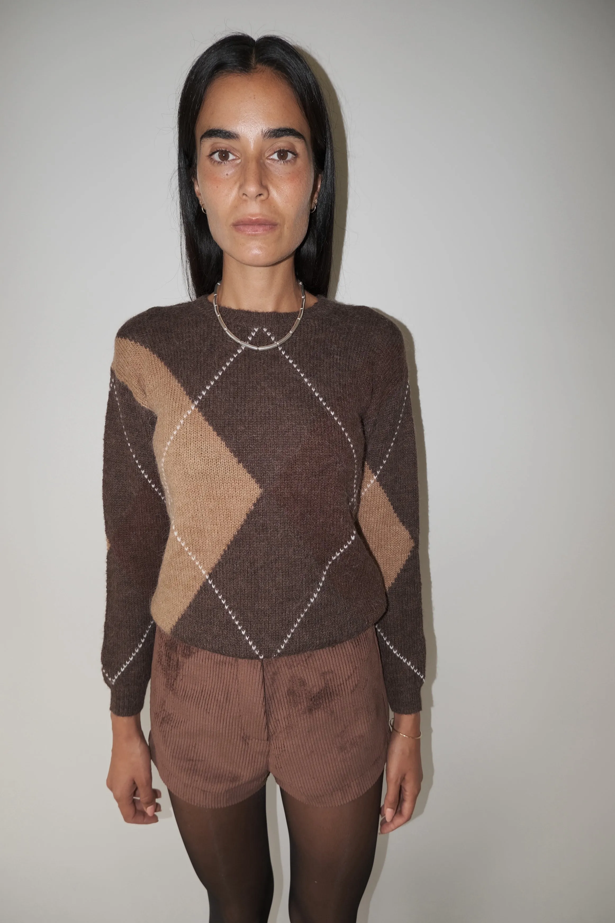 pull losange burli
