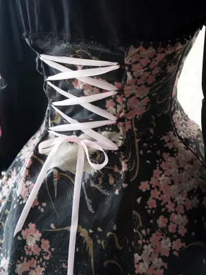 Qi Lolita Dress Chinese Style Qiluo Incense Sakura Fairy OP Lolita One Piece Dress