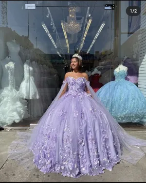Quinceanera Dresses Lace Applique Sweet 16 Dress Ball Gown Prom Dress     fg894