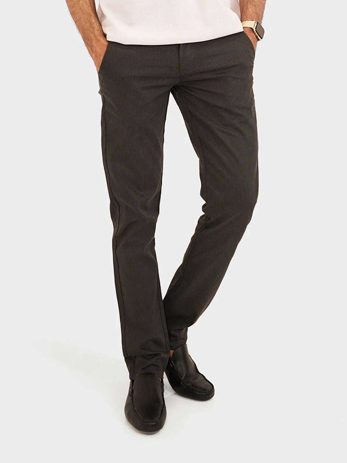 "AWAB" Casual Twill Slim Fit Chino