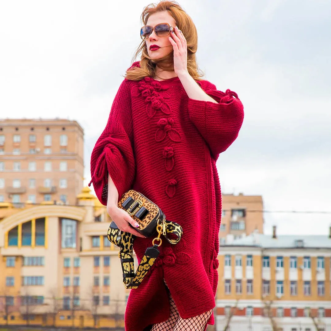 "Fantasy binding" cardigan