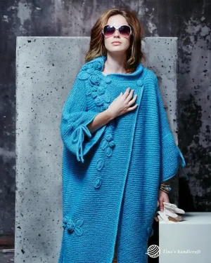 "Fantasy binding" cardigan