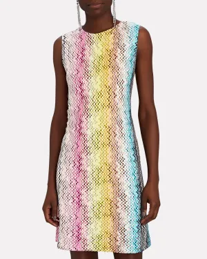 Rainbow Mini Shift Dress