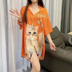 Ramona® | Beautiful, mid-length pajama dress
