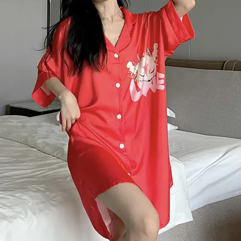 Ramona® | Beautiful, mid-length pajama dress
