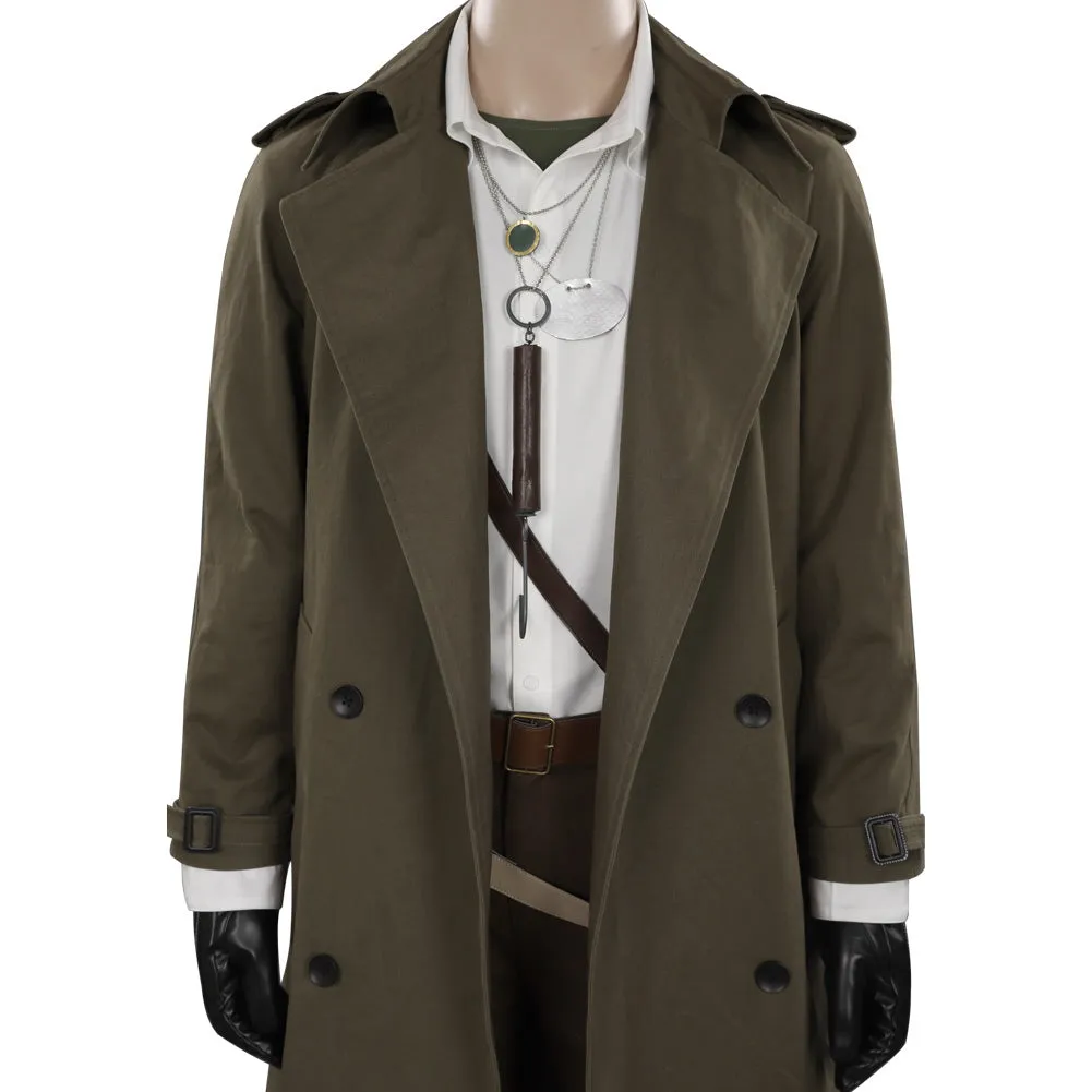 Resident Evil Village Karl Heisenberg Cosplay Costume Outfits Halloween Carnival Suit