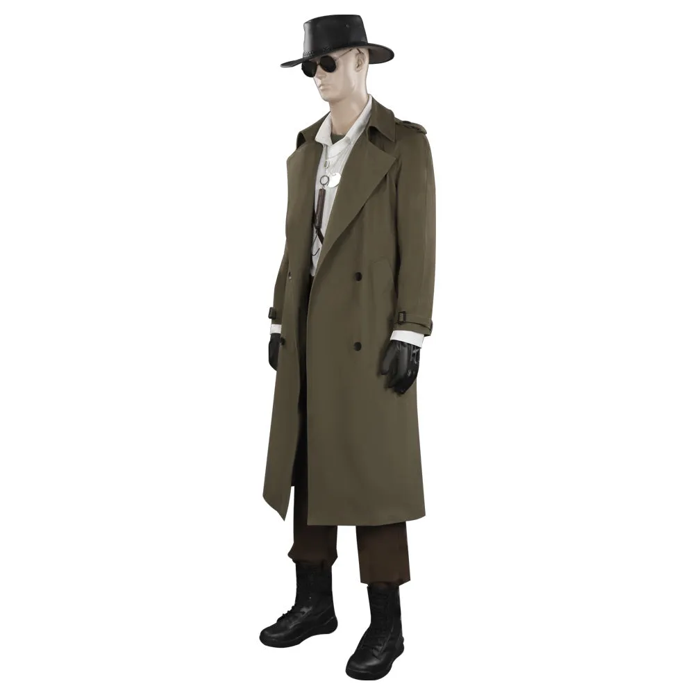Resident Evil Village Karl Heisenberg Cosplay Costume Outfits Halloween Carnival Suit