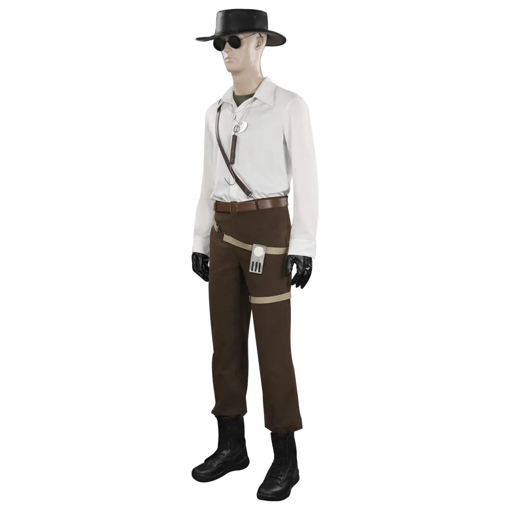 Resident Evil Village Karl Heisenberg Cosplay Costume Outfits Halloween Carnival Suit