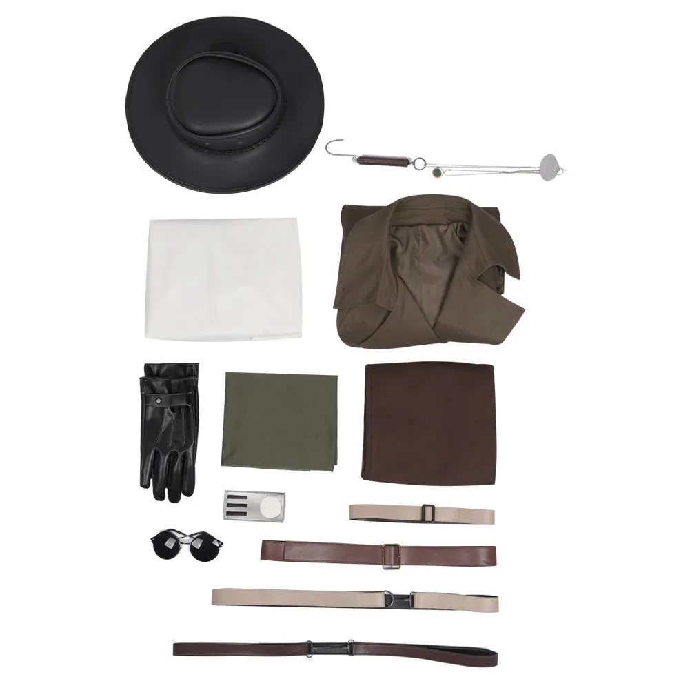 Resident Evil Village Karl Heisenberg Cosplay Costume Outfits Halloween Carnival Suit