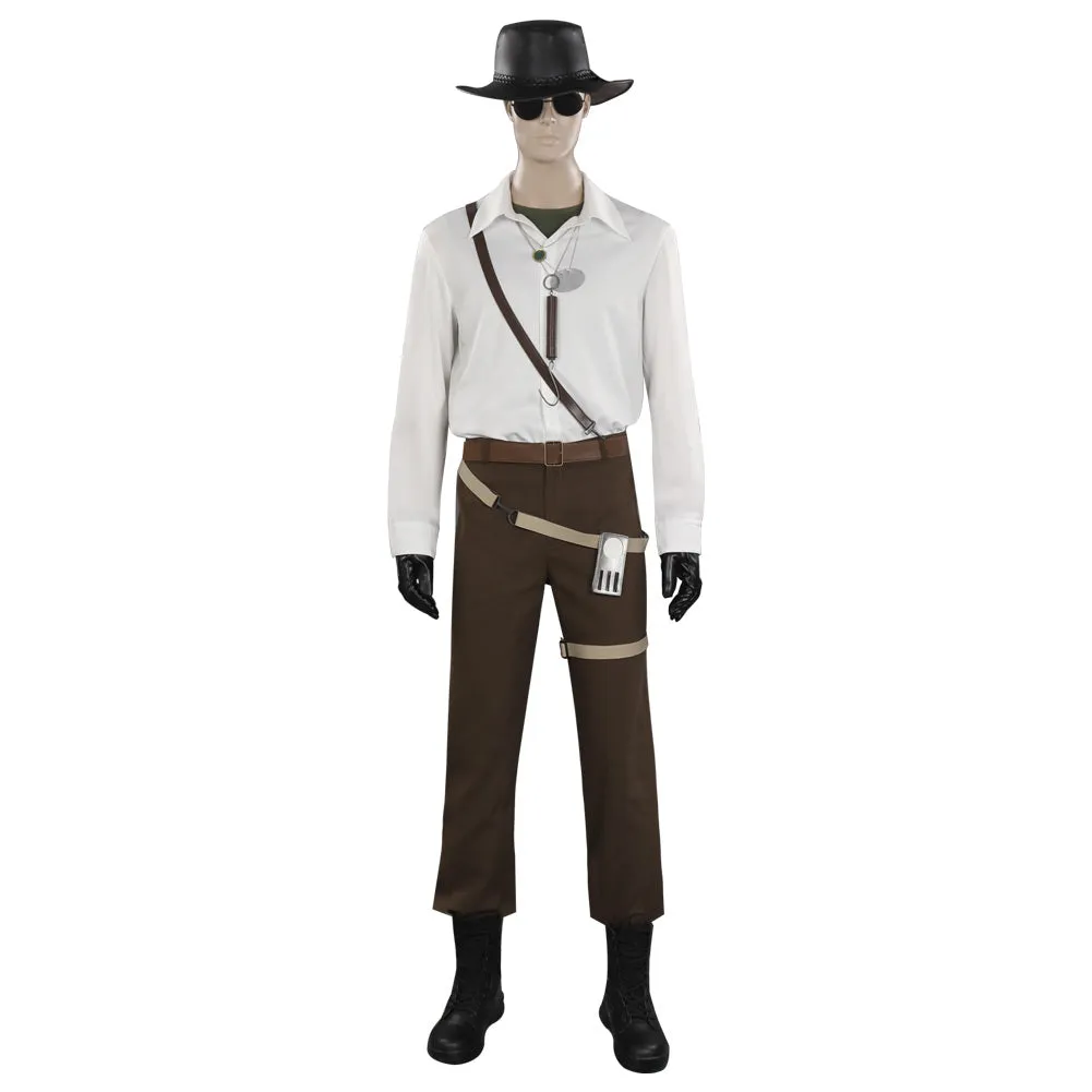 Resident Evil Village Karl Heisenberg Cosplay Costume Outfits Halloween Carnival Suit
