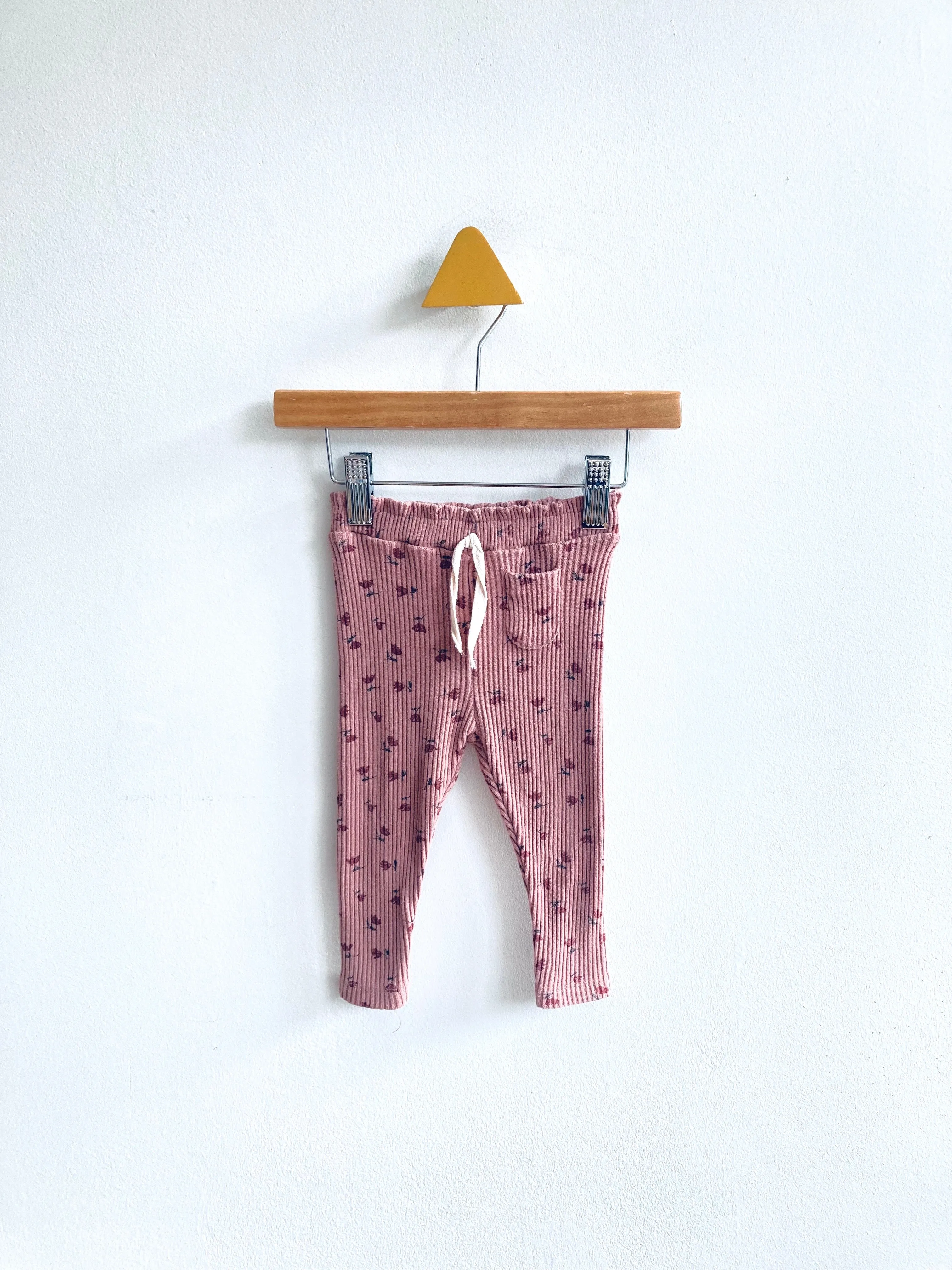 Ribbed Tulip Pants // 6-9M