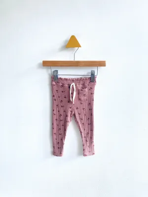 Ribbed Tulip Pants // 6-9M