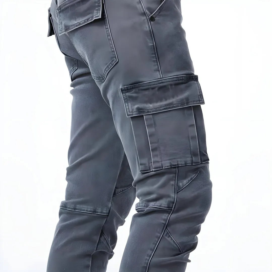 Roma - Men's Trendy Slim-Fit Cargo