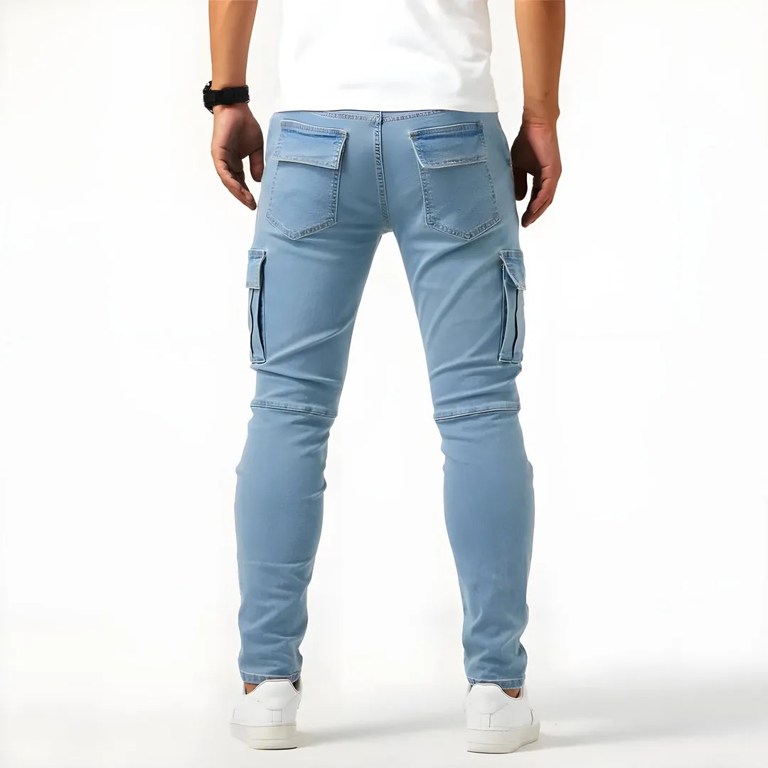 Roma - Men's Trendy Slim-Fit Cargo