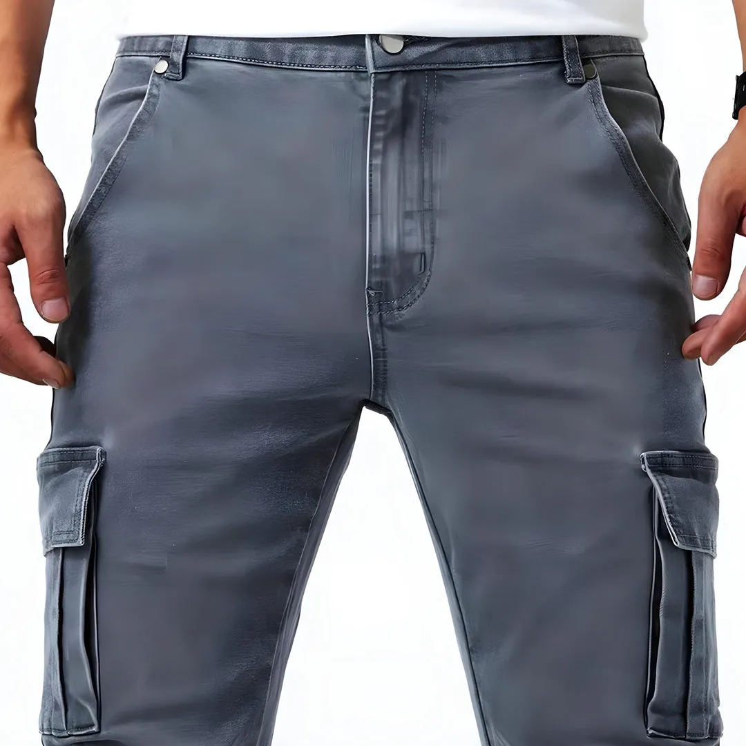 Roma - Men's Trendy Slim-Fit Cargo