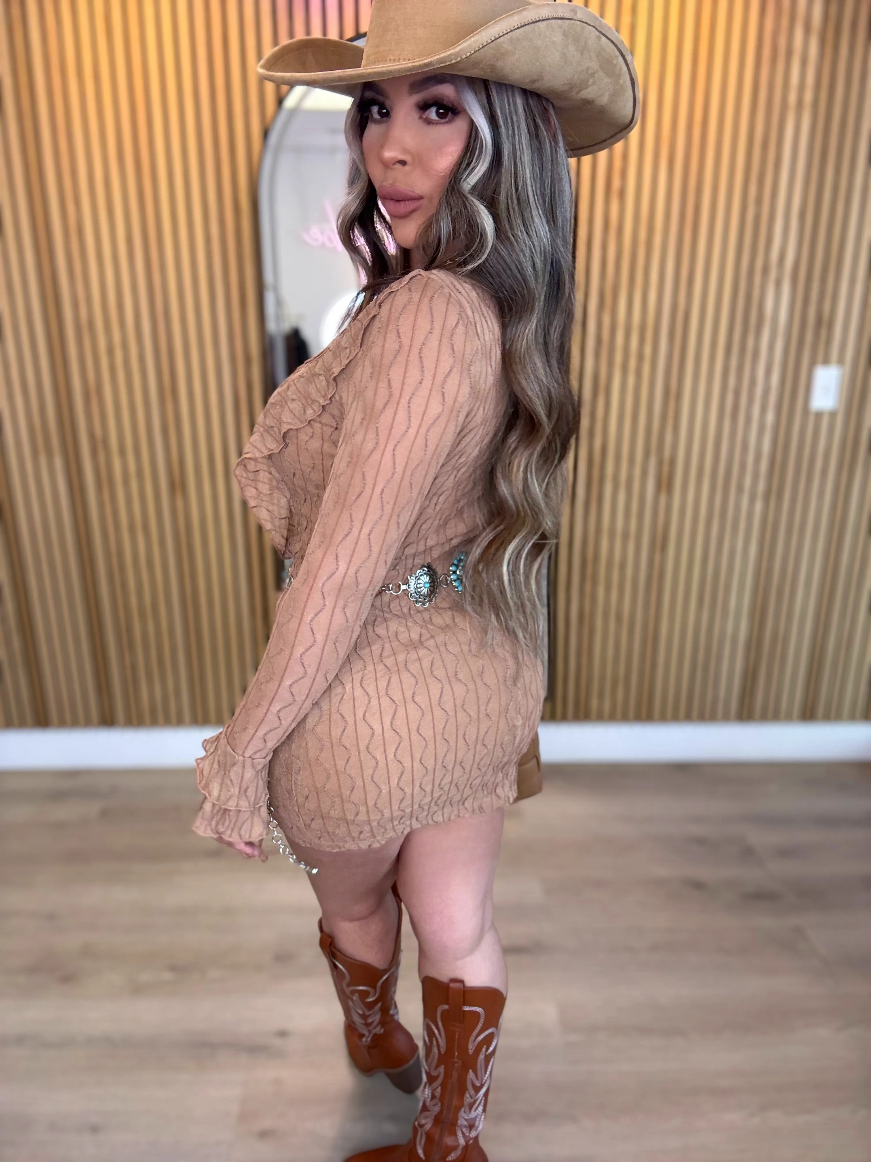 Roselynn Dress (Beige)