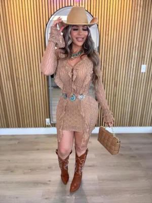Roselynn Dress (Beige)