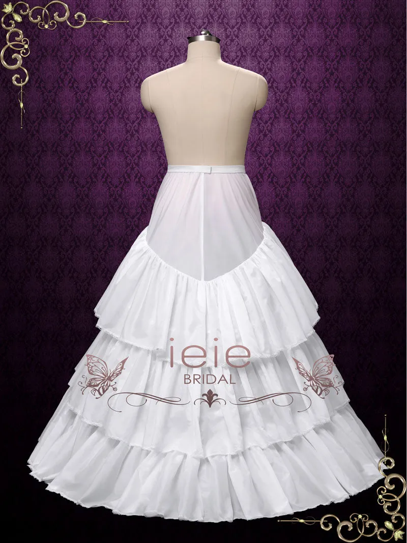 Roycebridal Fitted A-line Petticoat with Metal Hoops | PT1006