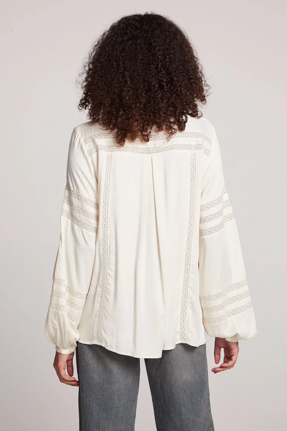 Rozina Starry White Blouse