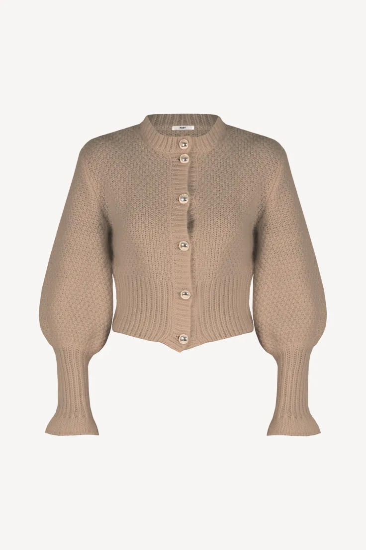 Ruby - Matilda Cardigan, Hazelnut